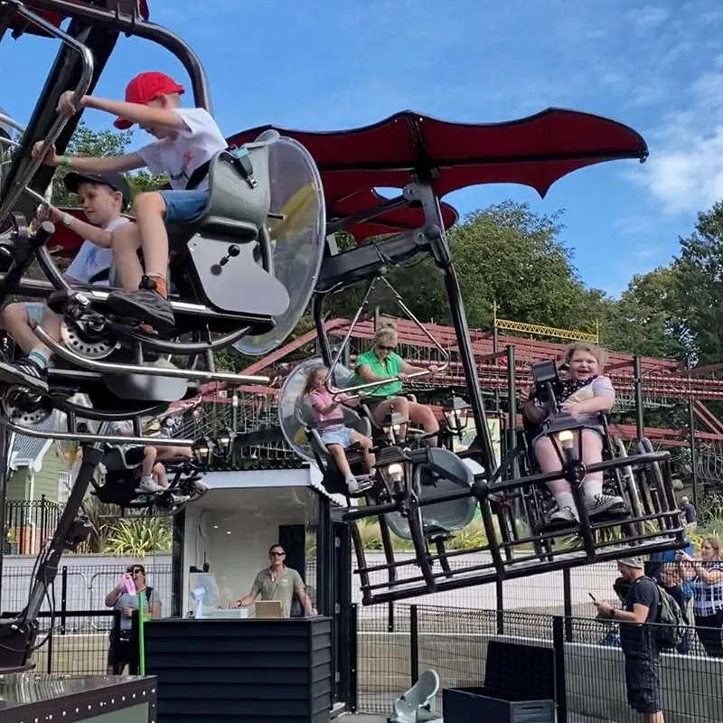 Accessible dinosaur-themed rides at ROARR!