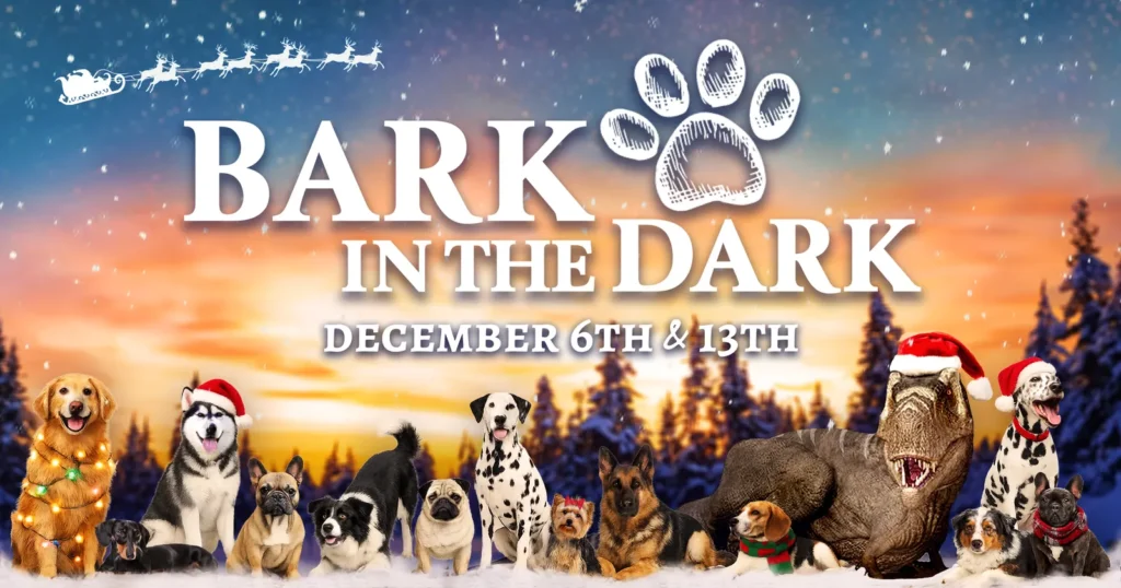 Bark in the Dark at ROARR! artwork