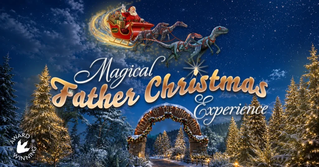 Magical Father Christmas Experience at ROARR! artwork